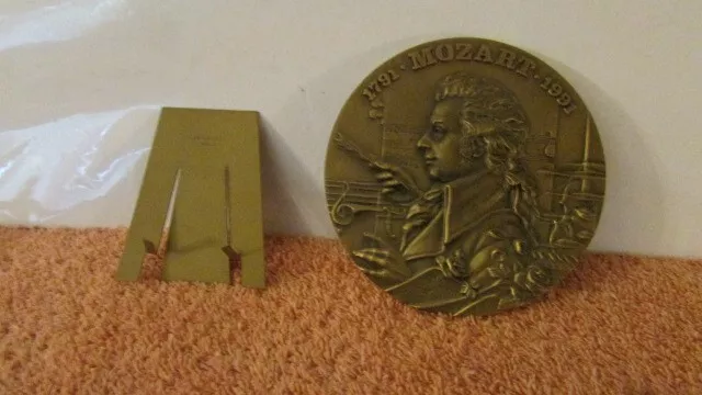 Vintage Portuguese Bronze  Medals by Gravarte of Lisboa #K