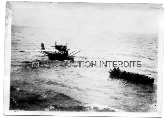 Photo De Presse - Meurisse - Aviation-  Sauvetage Hydravion Numancia 29/07/1929