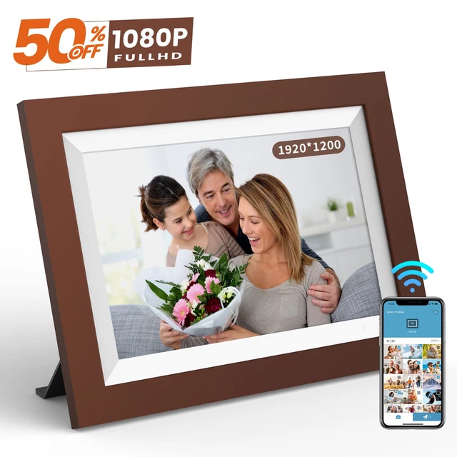 VANKYO F10 FHD WiFi Digital Photo Frame, 10.1 inch Touch Screen, 1920X1200