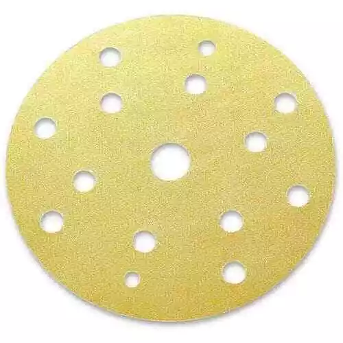 150MM / 6"inch - 15 Hole velrc Sanding Discs - From 80 To 500 Grit - Box Of 50