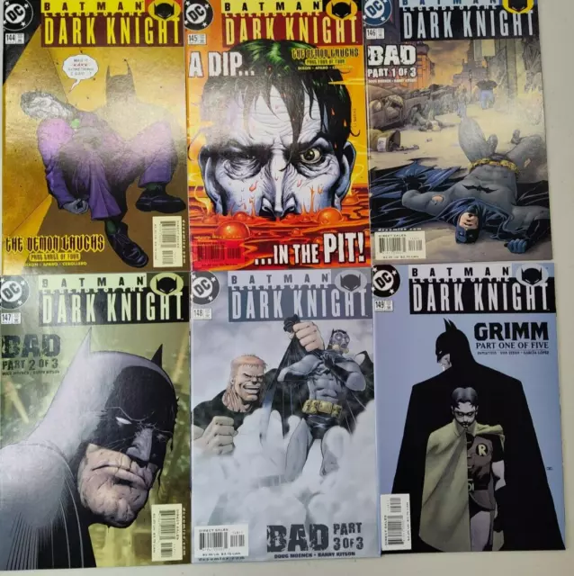 Batman: Legends of the Dark Knight #144-149 DC 2001/02 Comic Books VF/NM