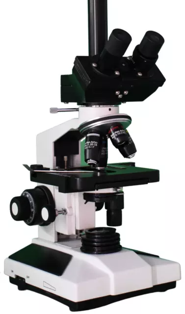 40X-1500X Veterinary Clinic Biological Trinocular Compound Microscope