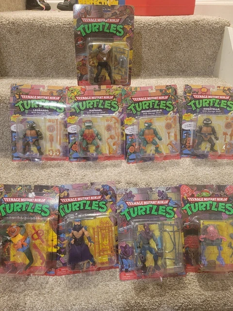TMNT Playmates Teenage Mutant Ninja Turtles Storage Shell 5" figures lot of 9