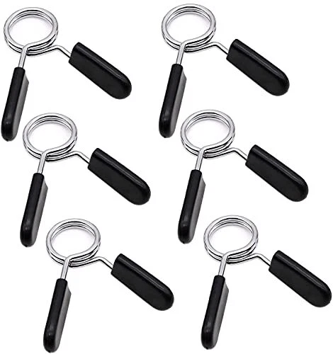 GooDengFull Lot De 4 Pinces à Haltères 30mm/28mm – Nylon Résistant, Fermeture Rapide, Pour Barres Et Haltères