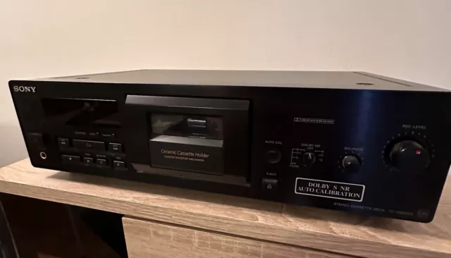 Sony  Tapedeck TC-KB820S, schwarz, in gutem Zustand, günstig zu verkaufen!