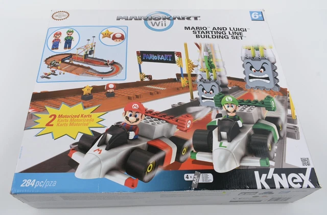 K’NEX Mario Kart Wii - Mario and Luigi Starting Line Building Set