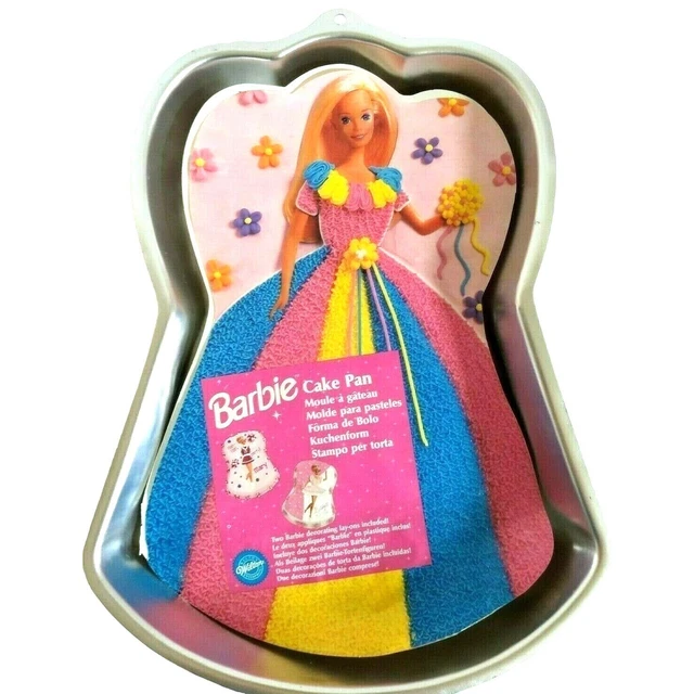 Wilton Cake Pan Barbie Doll Dress Skirt