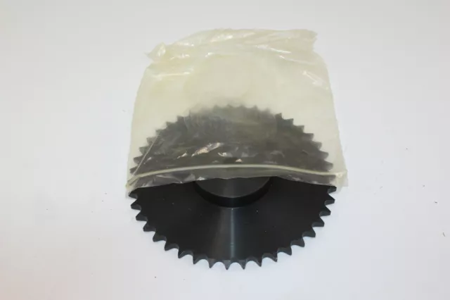 Browning 50B43 Minimum Bore Roller Chain Sprocket, Single Strand, Steel, 3/4"