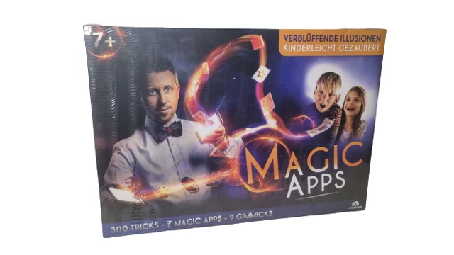 Magic Apps Zauberkasten NEU OVP Kinderleicht zaubern 300 Tricks Kinder Spiel