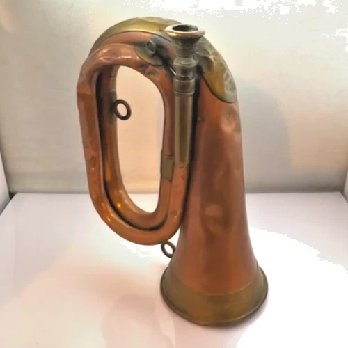 VINTAGE MILITARY ROYAL Artillery WW1 WW2 Brass Copper Bugle £35.99 ...