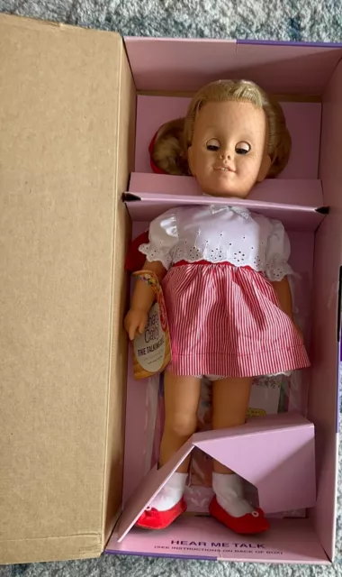 Chatty Cathy Doll Reproduction Mattel MIB!
