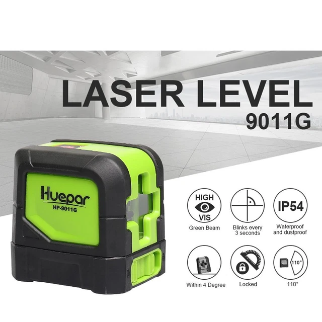 Linea trasversale laser orizzontale 4 gradi 2 linee autolivellamento livello laser