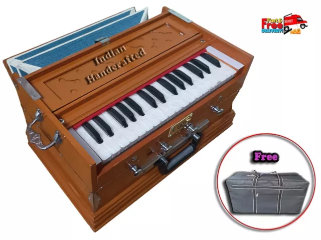 Harmonium 4 Stopper Double Bellow Musical Instruments 32 Key High Class Sound