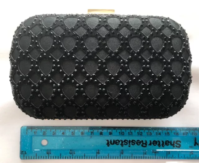 Carvela black hotsell clutch bag