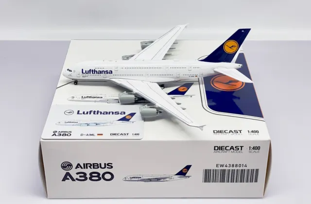 Lufthansa Airbus A380 Reg: D-AIML EW Wings Scale 1:400 Diecast EW4388014 (E+)