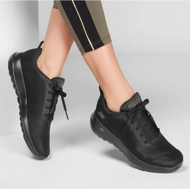 skechers womens gowalk joy predict trainers black black