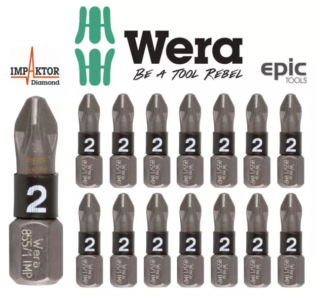 Wera impaktor 2025 diamond coated bits