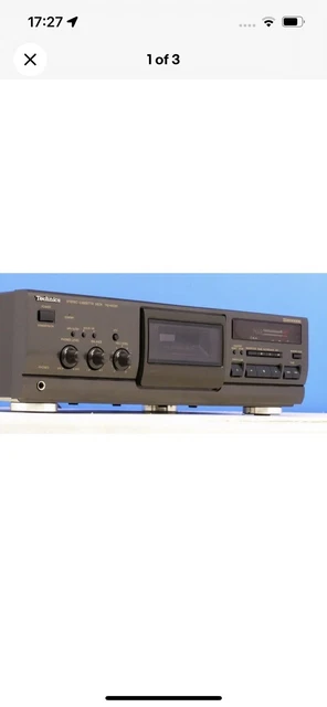 Technics RS-T 330R double cassettes - Photo, audio & vidéo