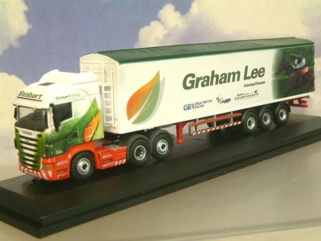 Oxford Scania Jockey Truck/Rimorchio Molly May Eddie Stobart Graham Lee