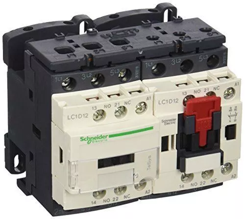 1 x Schneider Electric LC2D12F7 Contactor 110V 50/60 Hz, Reversing Cont 1No 1Nc