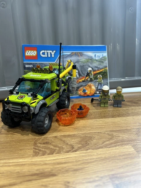 LEGO CITY: VOLCANO Exploration Truck (60121) £7.25 - PicClick UK
