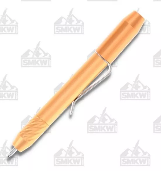 CRKT Techliner Shorty Pen Copper Aluminum Exclusive Magnectic Cap Pressure Ink