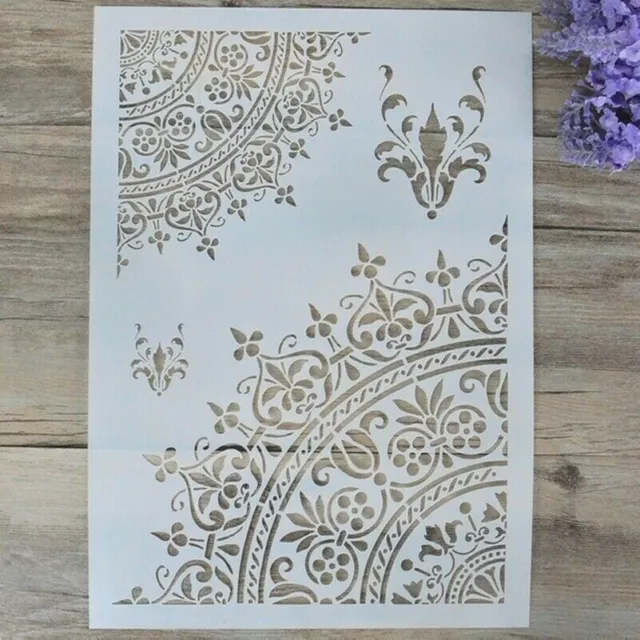 Blumen Schichtung Stempel für Wände Malen Scrapbooking Stempel Album Basteln