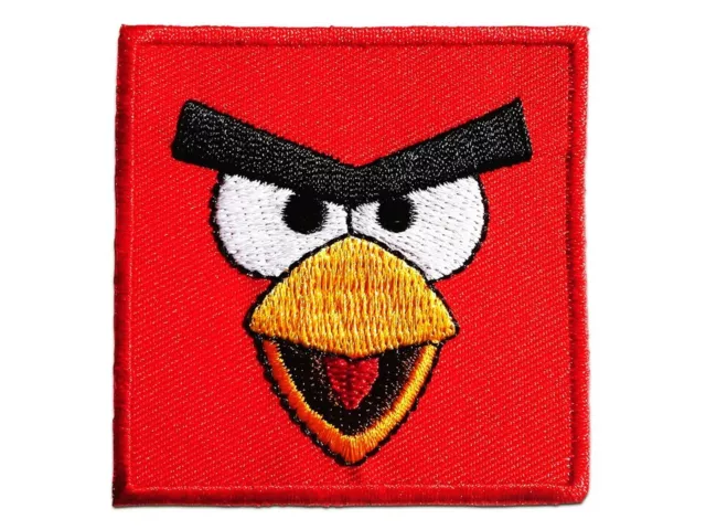 Bügelbild Applikation Aufnäher Patch Angry Birds - rot #20-411