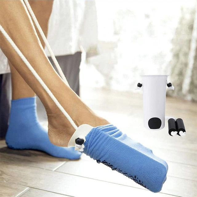 Sock Aid Sock Helper Puller Easy On Off Pulling Assists For The Pregnan| H9B0