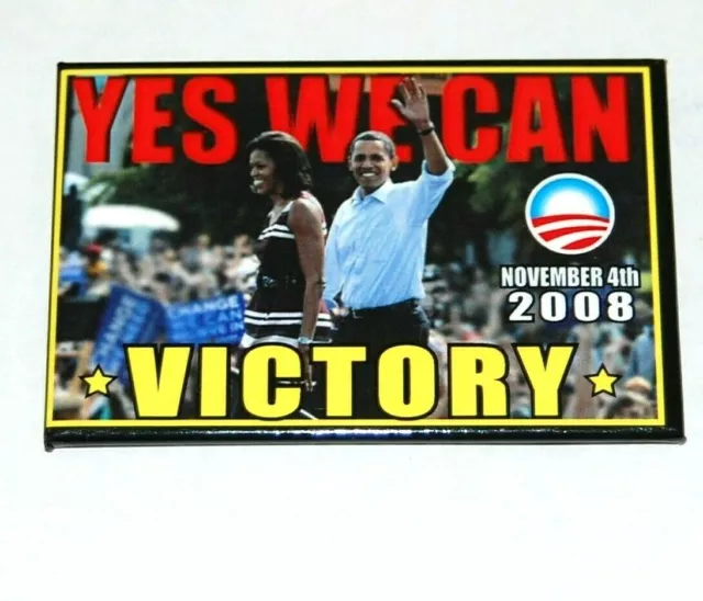 2008 BARACK OBAMA MICHELLE campaign pin pinback button political ...