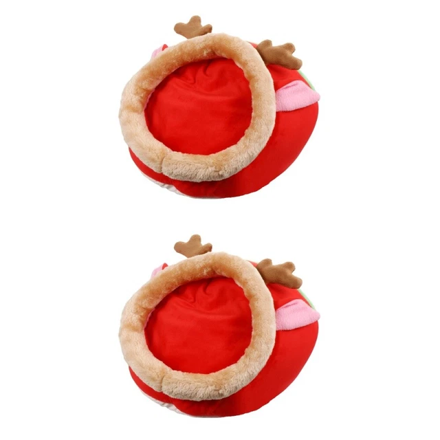 2 PCS Kleines Tier Warmes Haustiernest Hundesofa Hamsterhaus