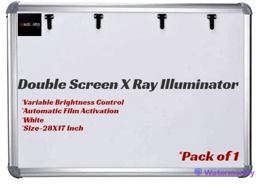 LED X-Ray View Box with Automatic Film Activation and Variable Brightness