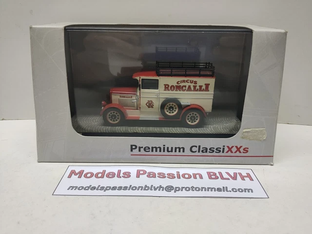 Miniature Dixi-Eillieferwagen Circus Roncalli – PremiumX 1:43 – Occasion