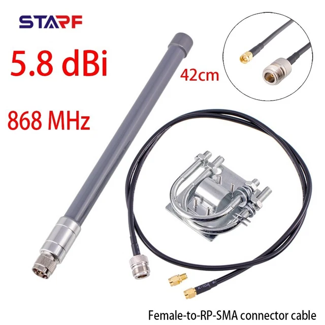 Helium Antenne 5.8dBi Lora 868MHz/930MHz Helium Miner for Nebra Bobcat Sensecap