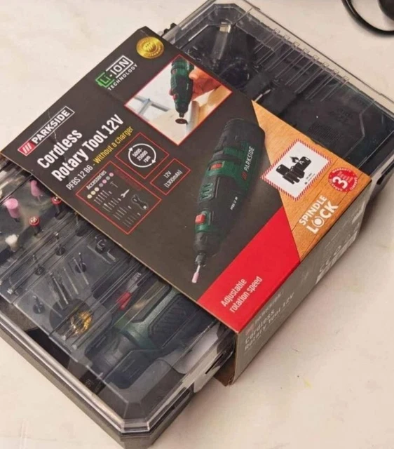 PARKSIDE SMERIGLIATRICE DI precisione multiutensile rotativa senza fili