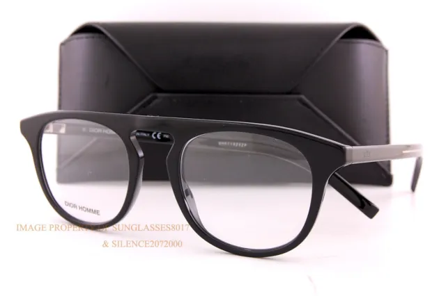 Brand New Christian Dior  Eyeglass Frames BLACKTIE 249 807 Black For Men