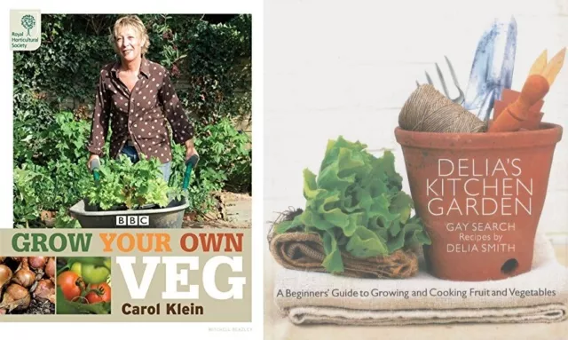 RHS Grow Your Own Veg Delia's Kitchen Garden Guide to Growing Cooking Vegetables