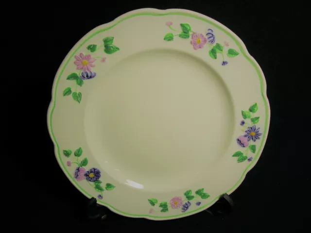 Vintage Art Deco George Jones & Sons Crescent Floral Plate