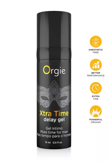 Retardateur Gel Retardant l'éjaculation Stimulant Sexuel Homme Xtra Time