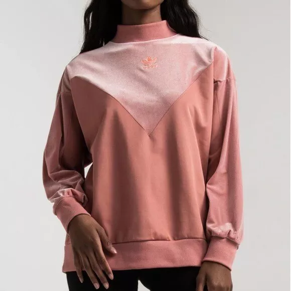 Adidas Velvet Vibes pullover sweatshirt XS