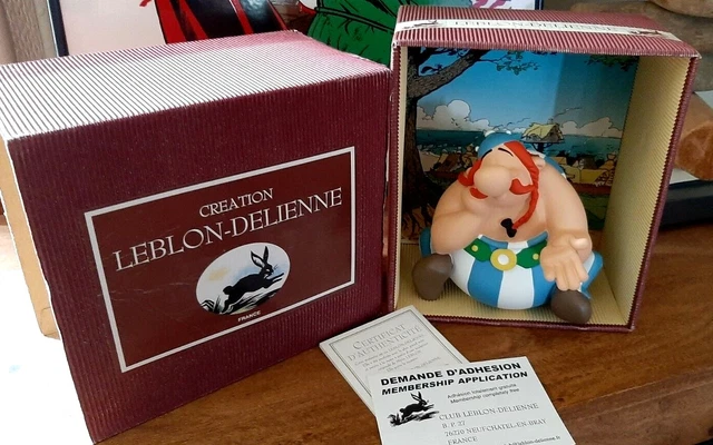 Sculpture Leblon Delienne – Obélix Bonbonne – Édition Limitée 250 Ex. – Hors Commerce – 2003