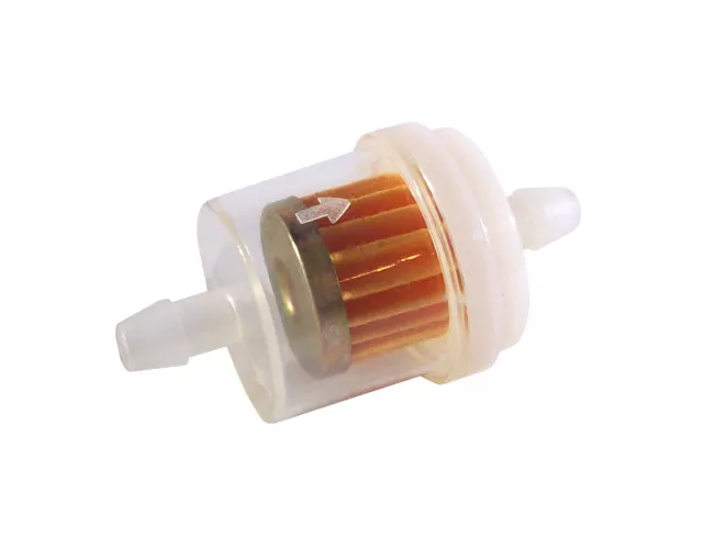 Universal 6 Mm Inline Fuel Filter Motorcycle Motorbike Scooter Solex Lawn Mower