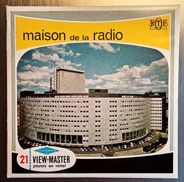 View Master   Maison De La Radio   C  205  F    In Francese  Rarissima