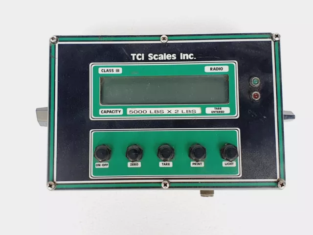 TCI Scales OCEAN KING D-6 Industrial & Marine Scale Display Module 5000 LBS