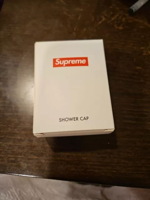 New Supreme Shower Cap Red Box Logo Spring Summer 2019 SS19