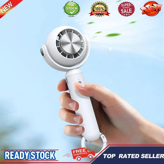 Mini Fan Fast CUTE HANDHELD FAN 2000mAh Mini Desk Fan 3 Gear Fast Cooling for ...