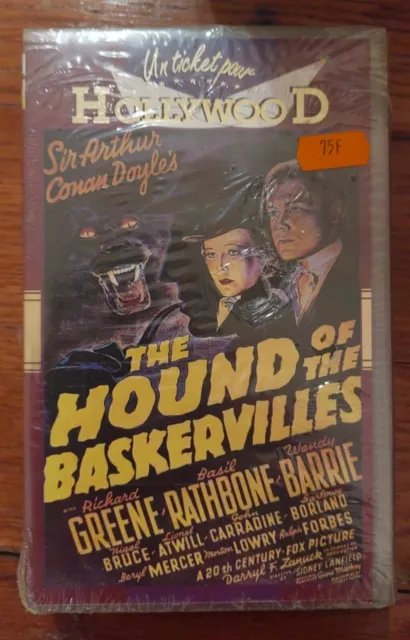 VHS LE CHIEN DES BASKERVILLES (sous blister) Sherlock Holmes