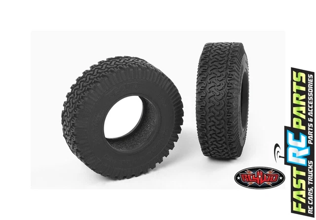 RC4WD Dirt Grabber 1.55" All Terrain Tires - Set Of 2 For 1/10 & 1/8 Scale RC Trailers