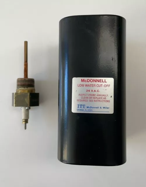 McDonnell & Miller Low Water Cut-Off M2 with Manual Reset Button and Probe