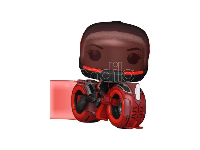 Funko Pop! Rides Tron – Figura De Vinilo Con Tron Y Su Moto De La Película De 1982, Coleccionable De 14 Cm Para Fans, Regalo Ideal Para Adultos Y Niños